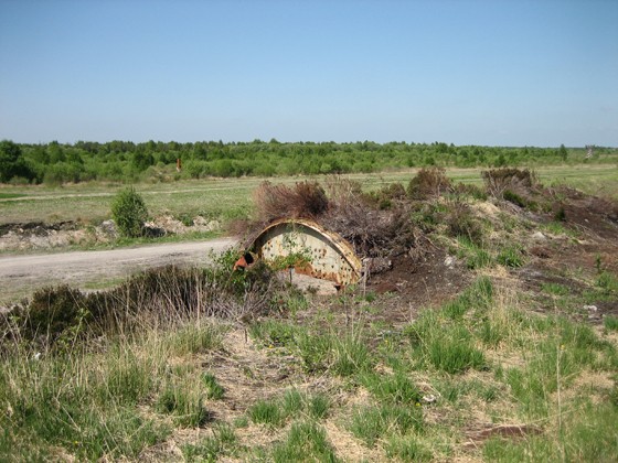 Burrow shelter, Lough Boora Sculpture Park