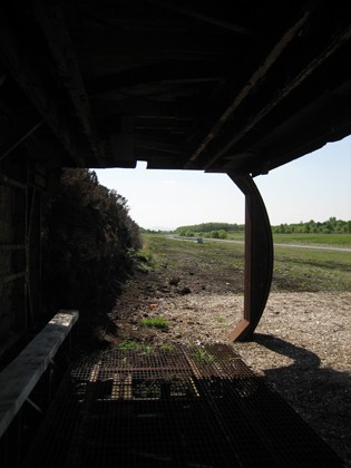 Burrow shelter, Lough Boora Sculpture Park