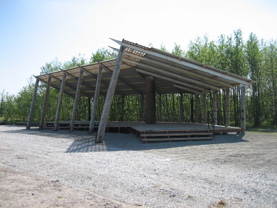Info Pavilion, Lough Boora Sculpture Park