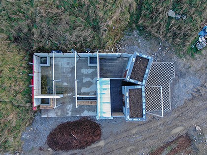 Cloughjordan Amphitheatre Stage Roof Canopy