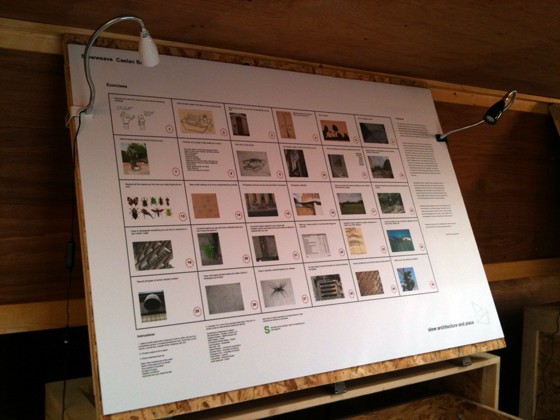 Slowweave in Slow Architecture and Place Exhibition