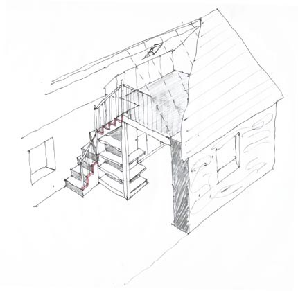 Woodland garden cottage, Birr Co. Offaly